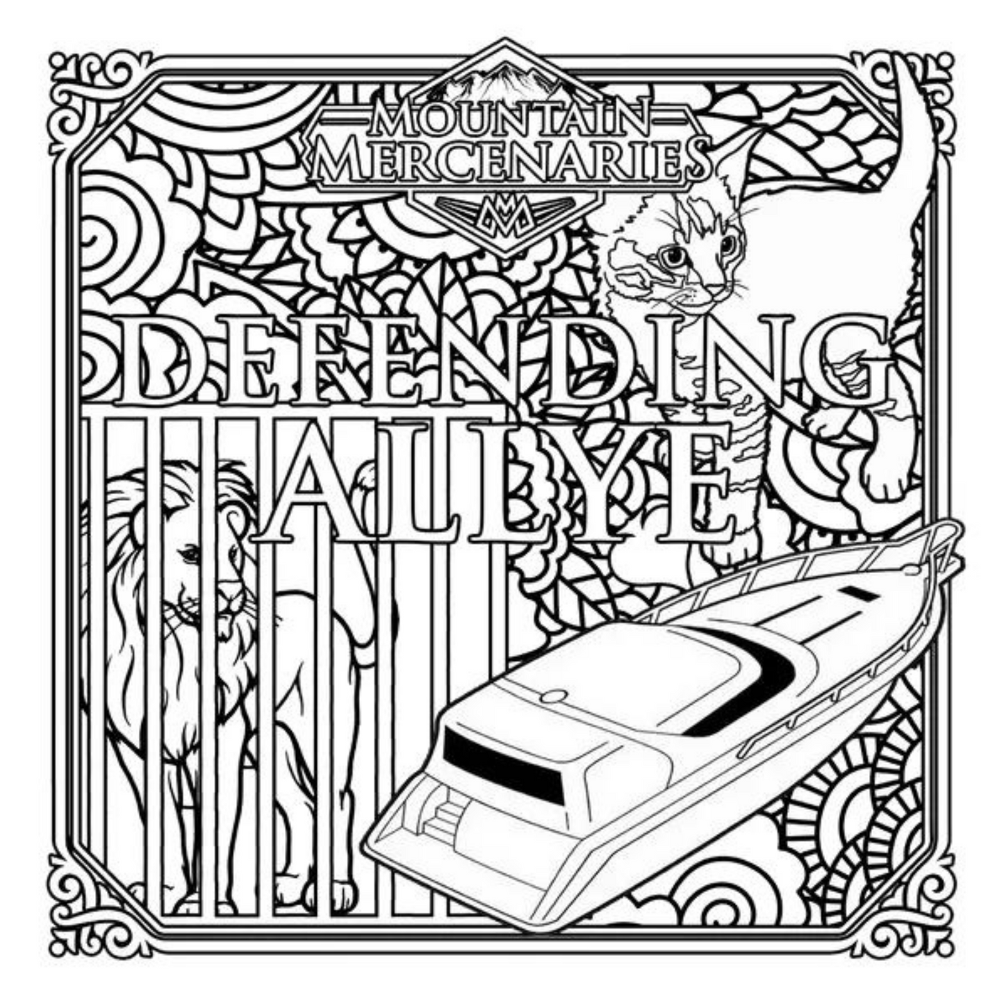 Alphas & Aces Coloring Book