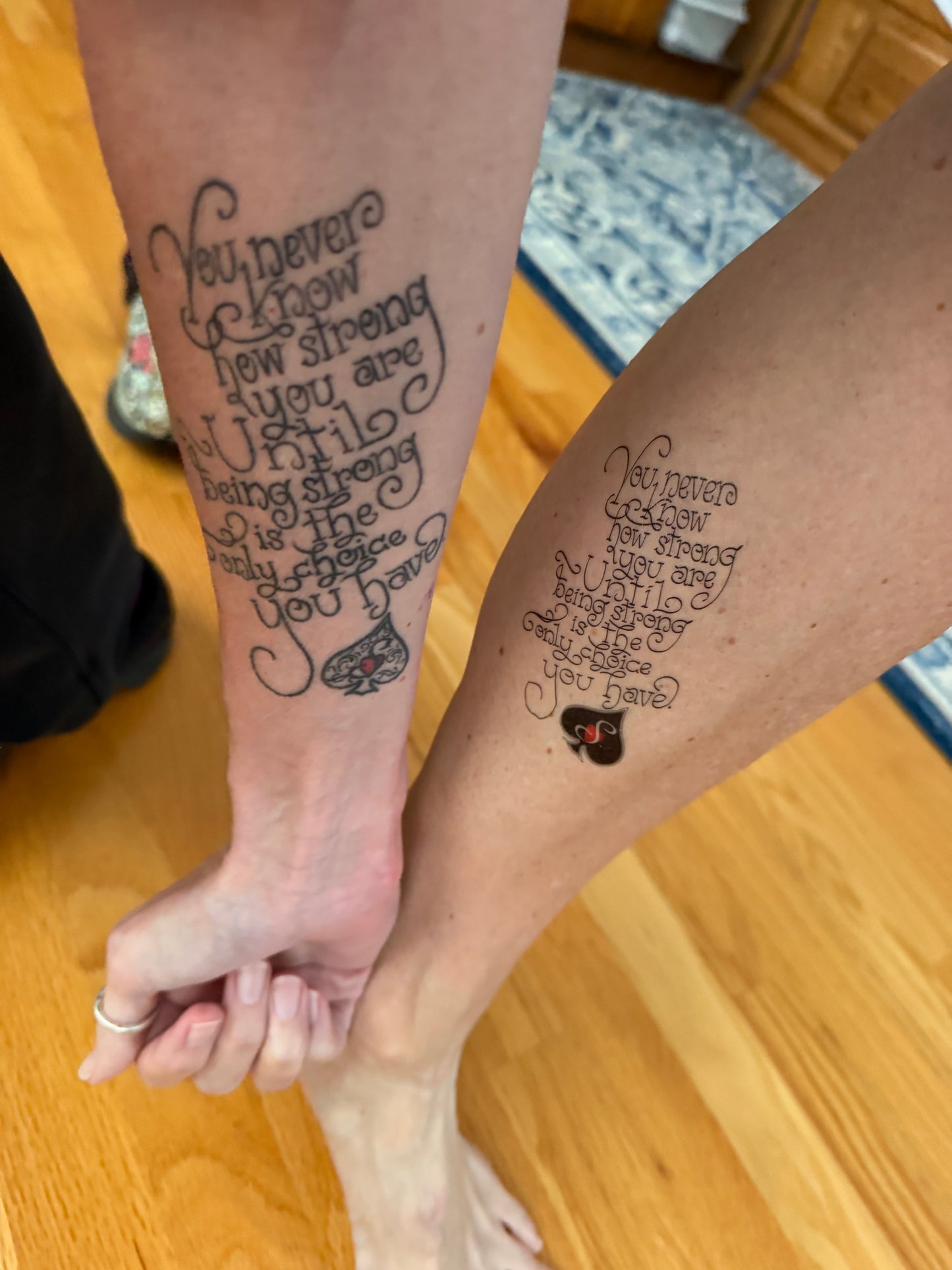 Temporary Tattoo-Strong/Choice