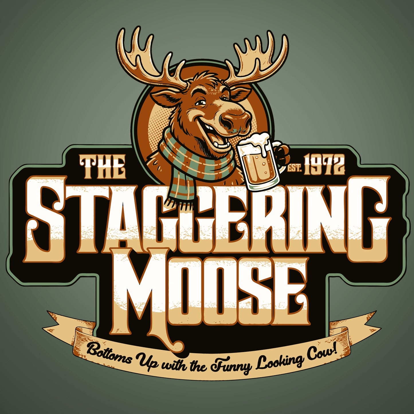 Staggering Moose T-shirt