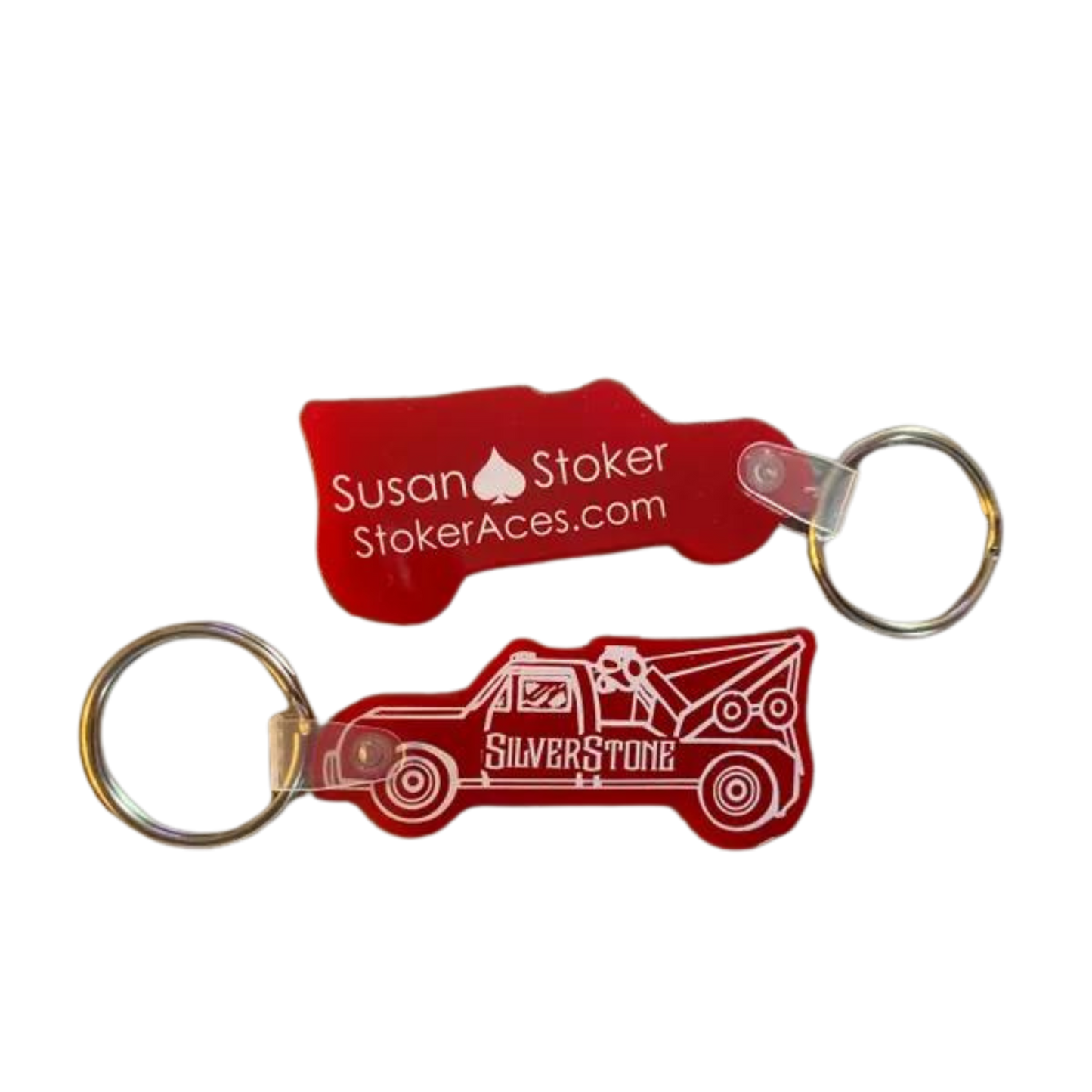 Tow Truck Keychain