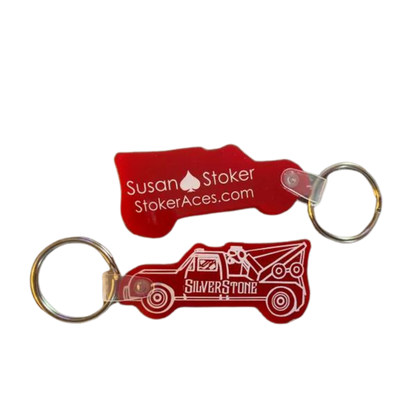 Tow Truck Keychain