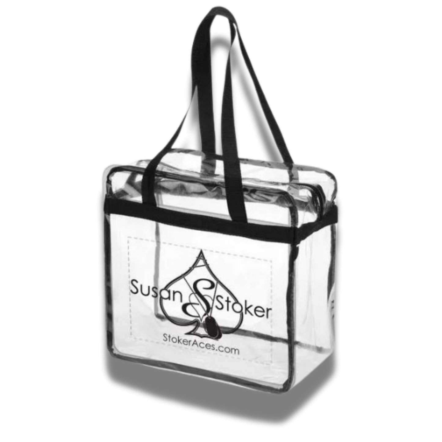 Clear Tote - Stoker Aces Logo