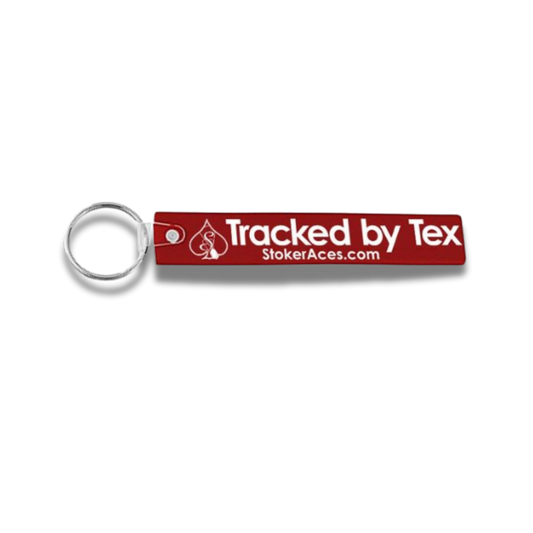 Tracked by Tex Keychain