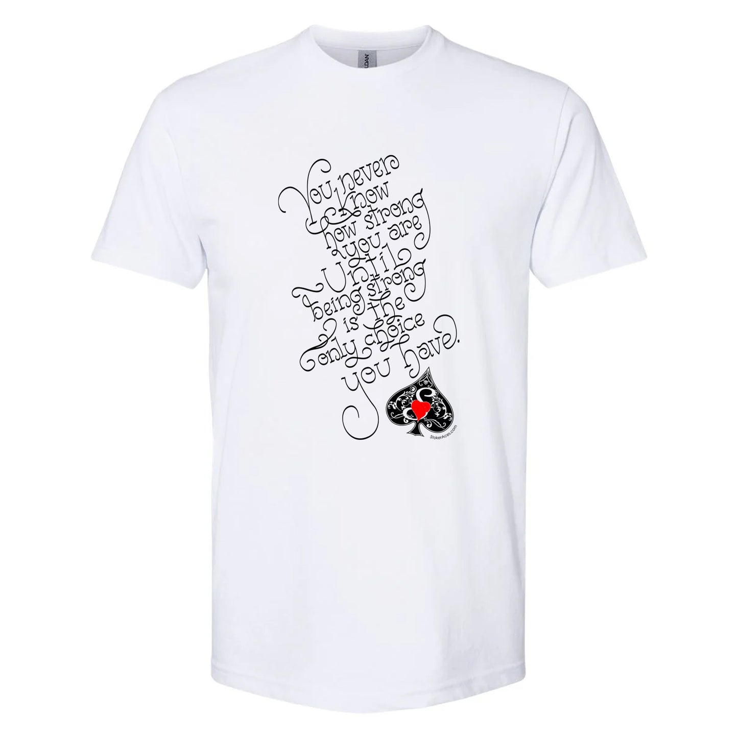 White Strong-Choice T-shirt