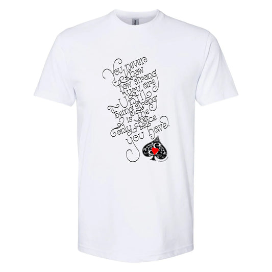 White Strong-Choice T-shirt